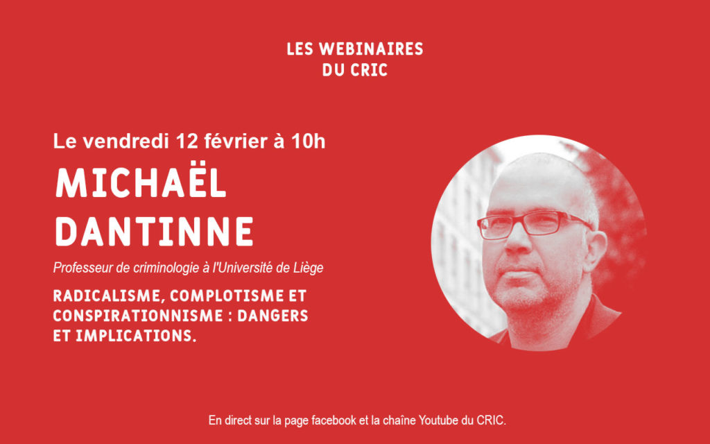 webinaire du CRIC Michaël Dantinne
