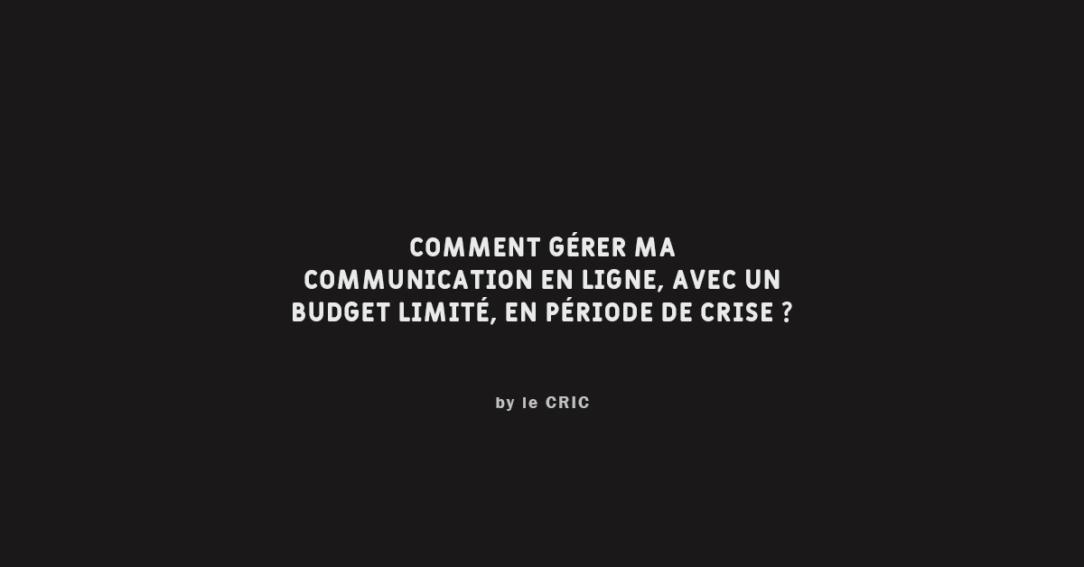 formation communication CRIC