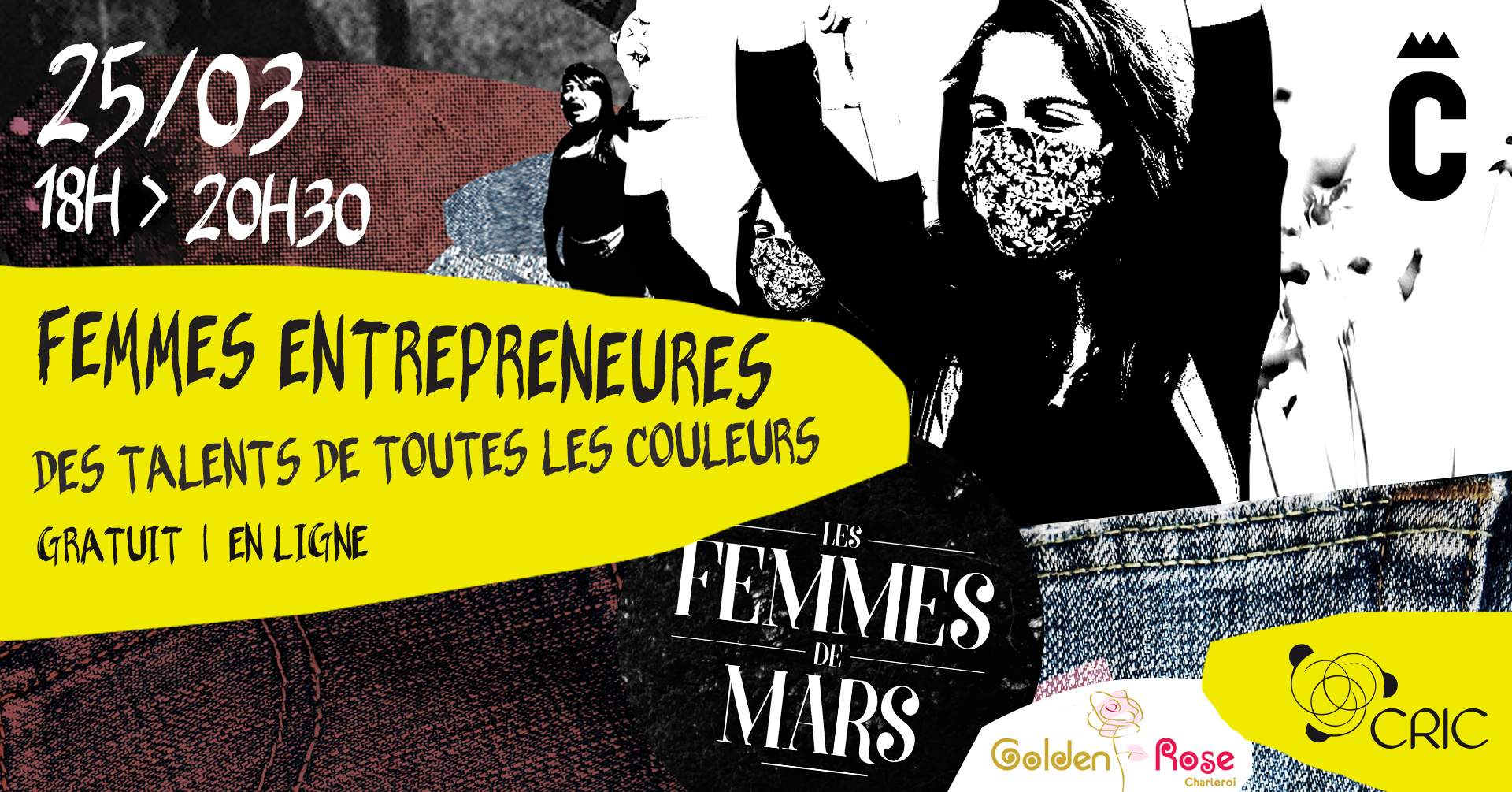 femmes entrepreneures atelier conférence cric femme de mars