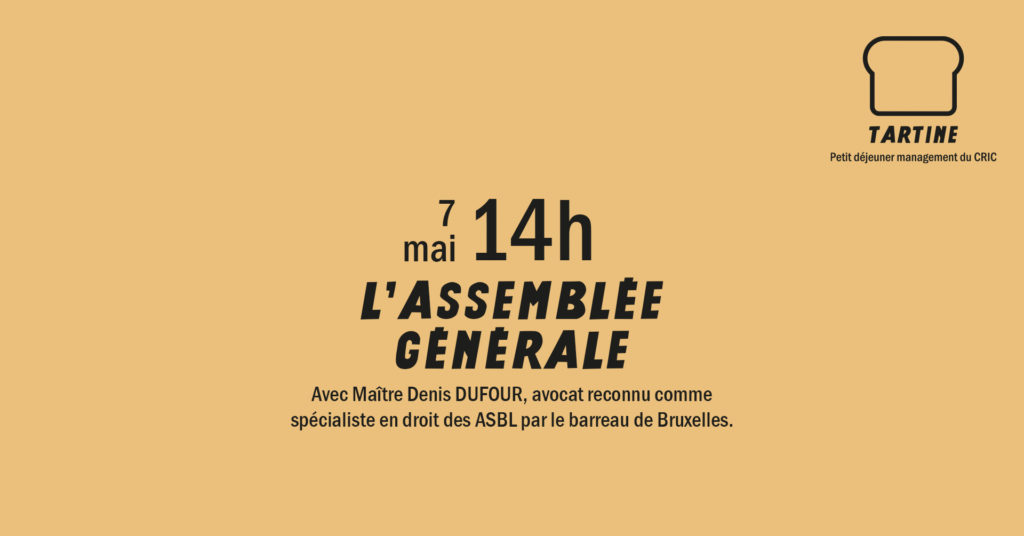 Tartine n°2 Assemblée Générale