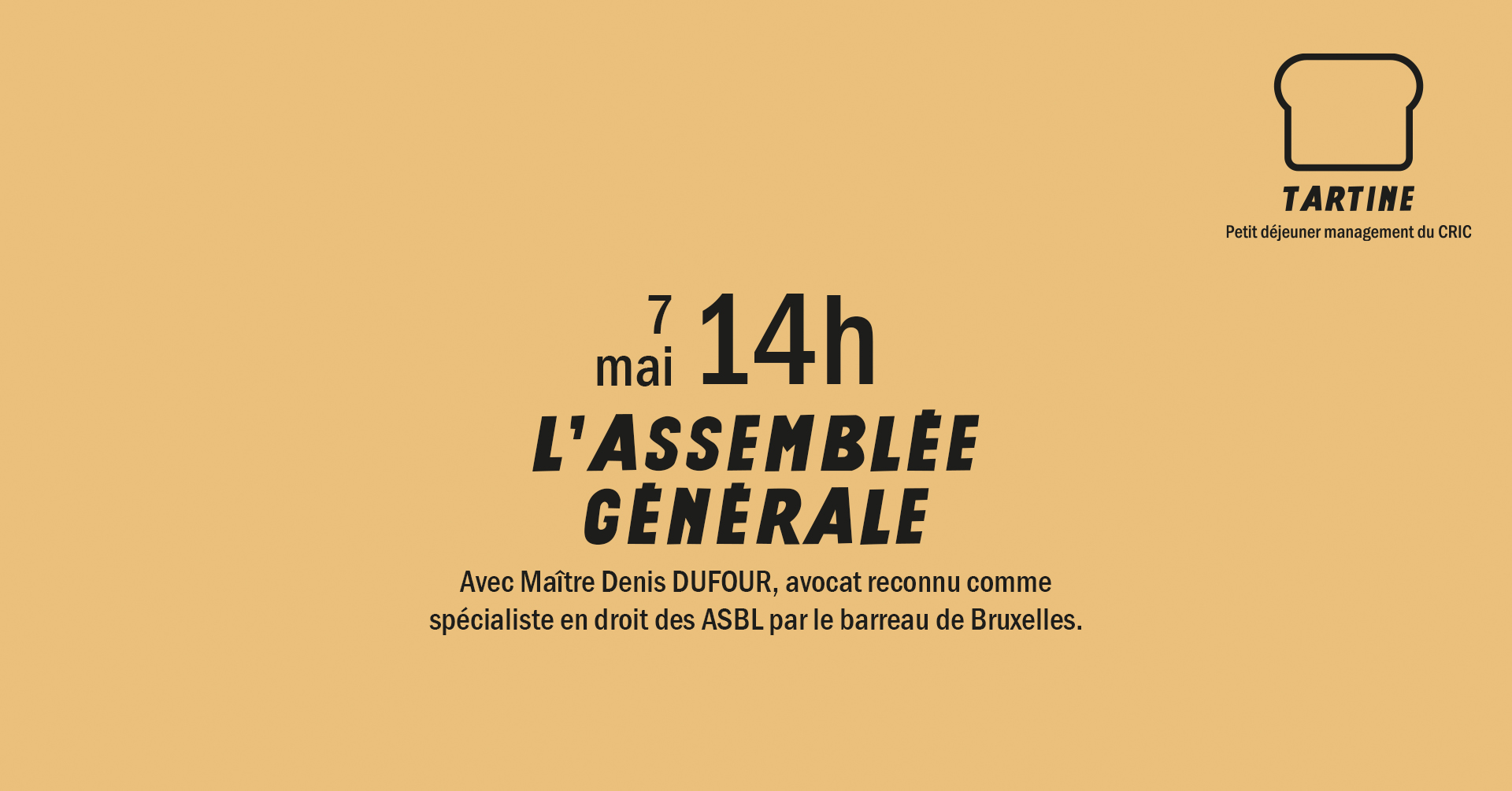 Tartine n°2 Assemblée Générale