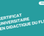 Certificat universitaire en Didactique du FLE